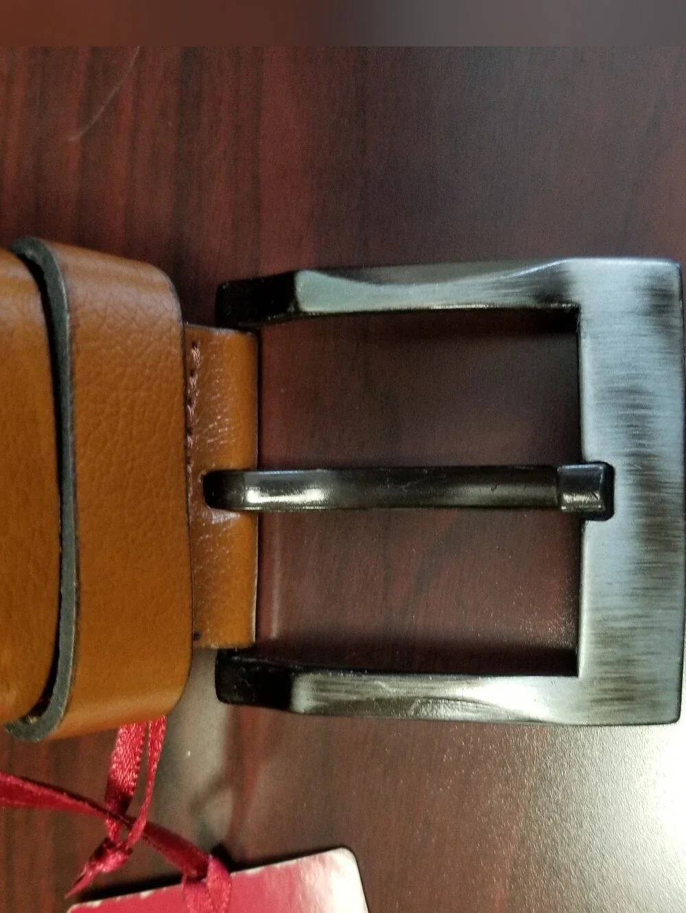 Men's Tan Leather Belt